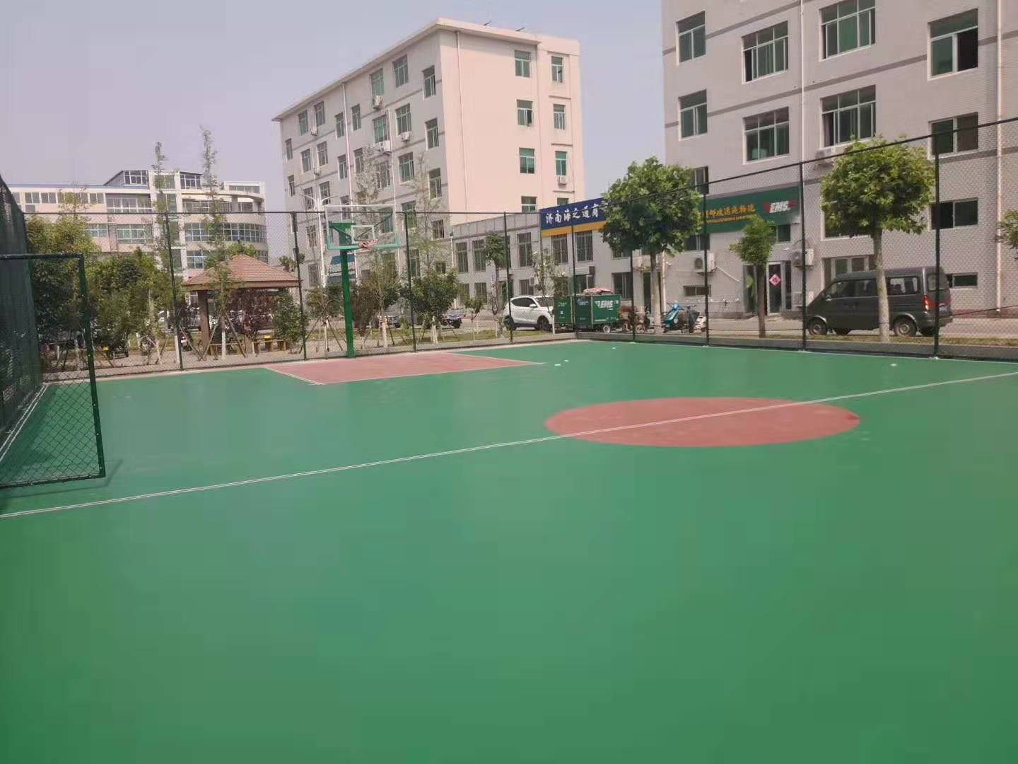 濟(jì)南硅PU球場(chǎng)